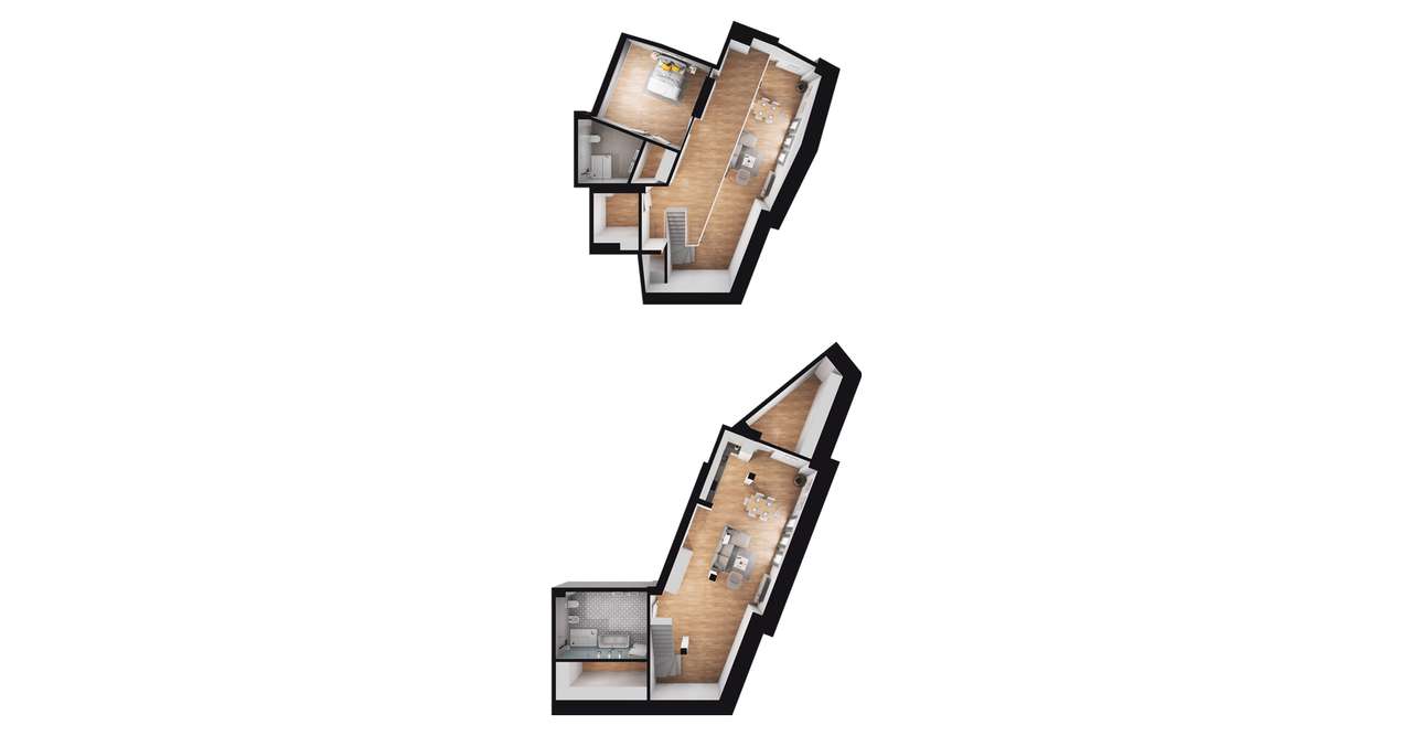 2-pokojowe mieszkanie 113m2 Bez Prowizji - Pełny obrazek: 2/7