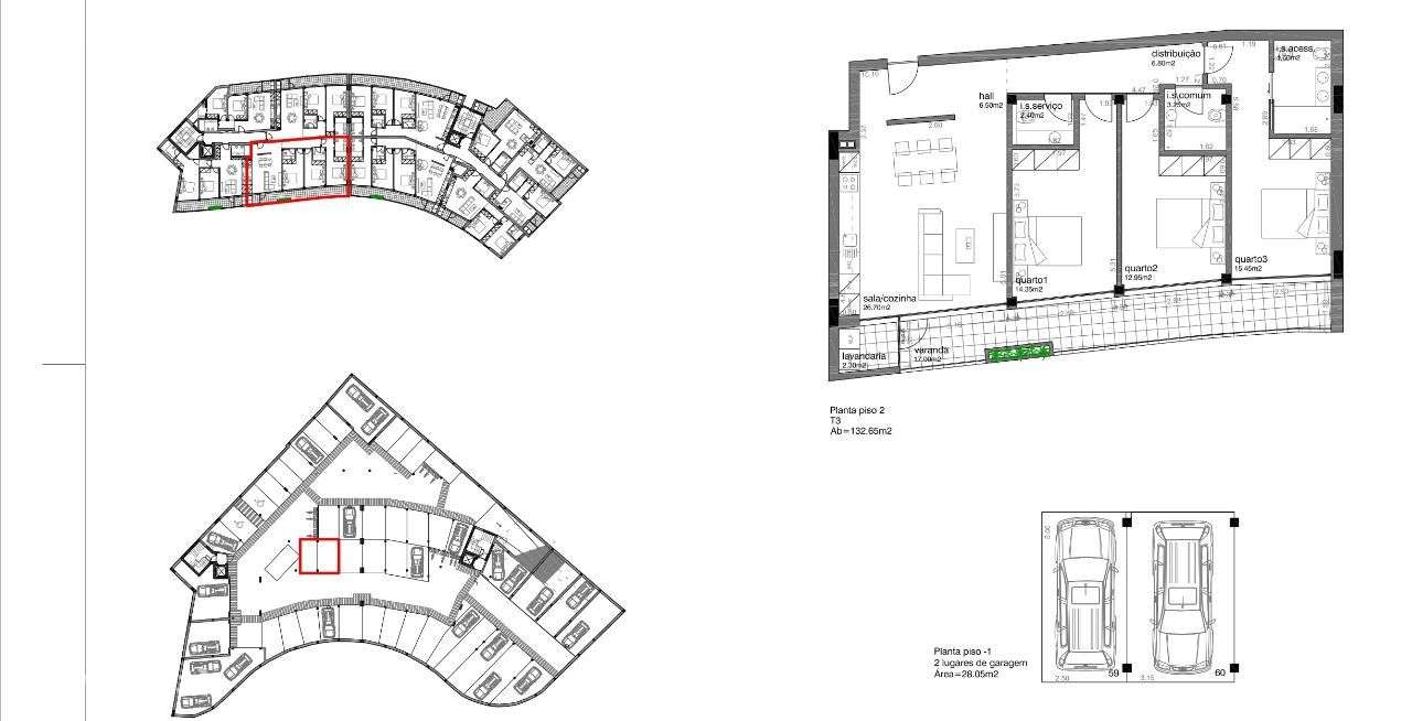 Apartamento T3, novo, perto da Universidade de Aveiro e do Glicínias-14