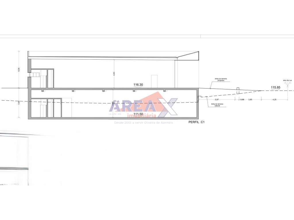 Terreno com projeto para pavilhão - Área de terreno: 1466m2-11