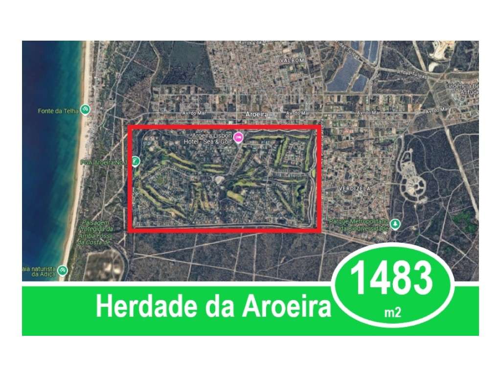 Herdade da Aroeira Lote 1483 m2 - Grande imagem: 1/1