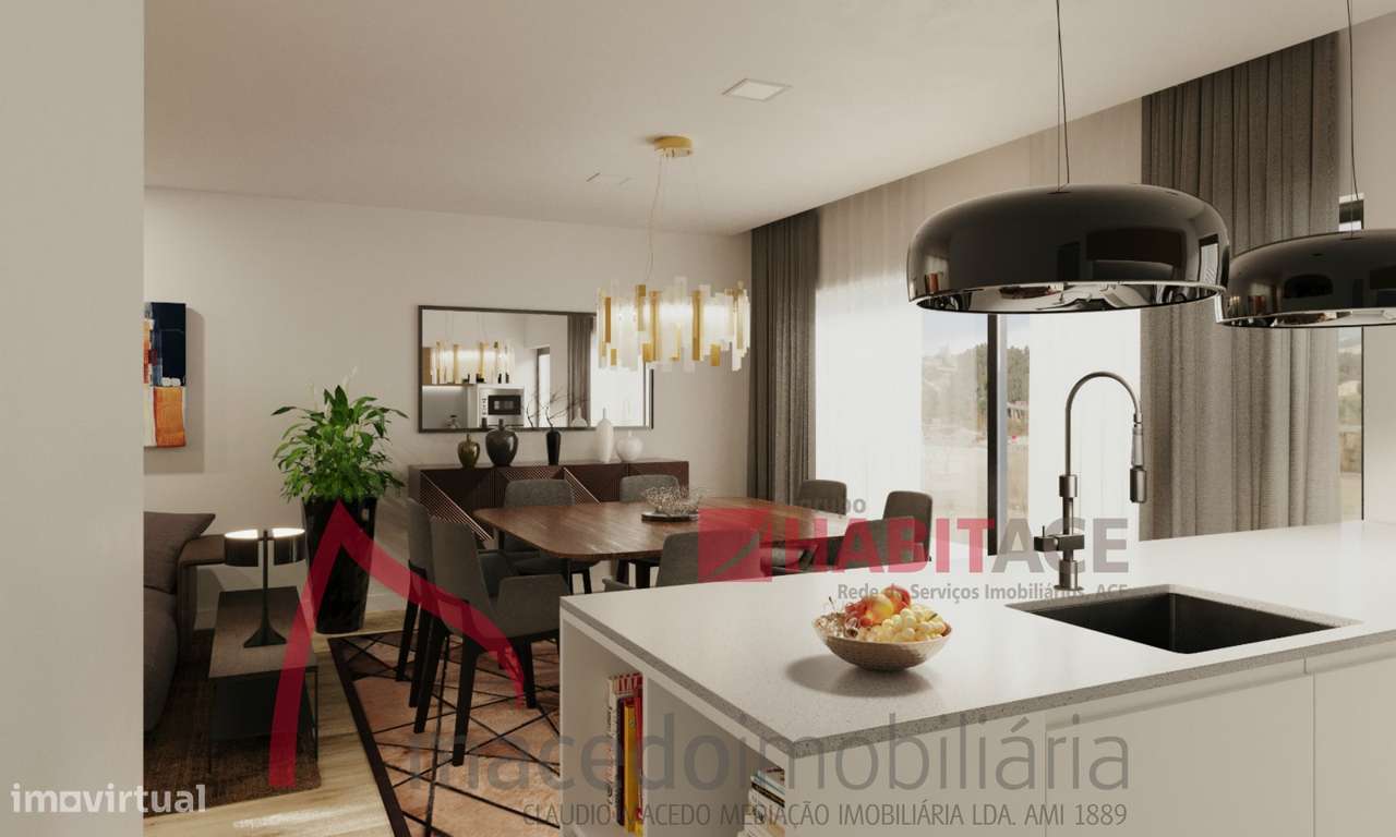 Apartamento T3 para venda em Celeirós, Braga. - Grande imagem: 3/24