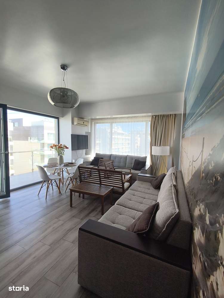 Apartament Mamaia in bloc De Silva aproape de Cluburi și Summerland-10