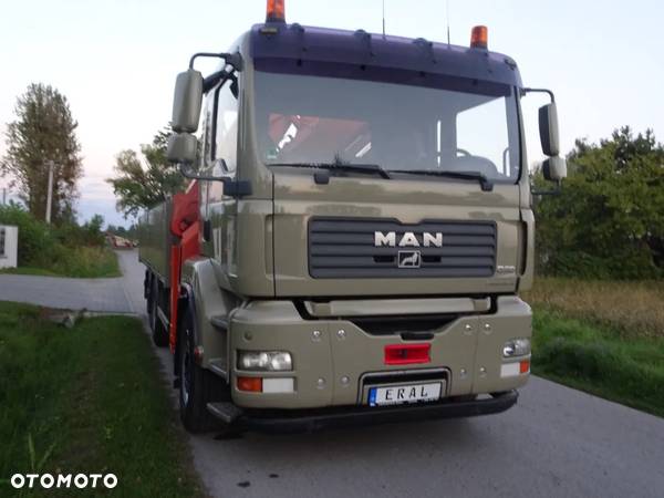 MAN TGA 26.350 HDS Atlas 290.2 na tarczki sprowadzony z Niemiec - 14