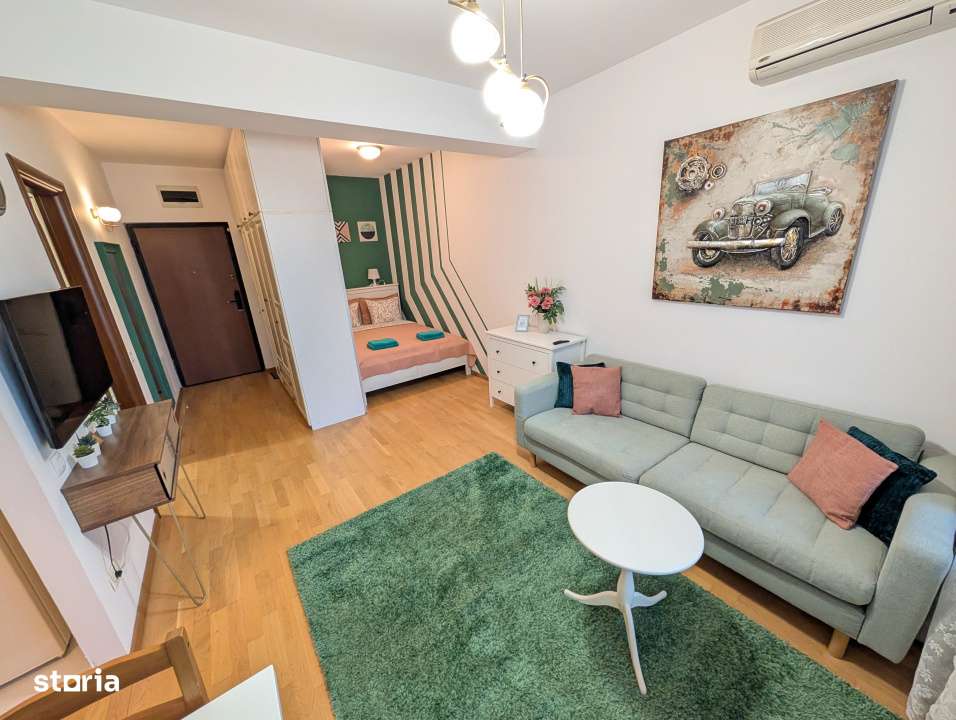 Studio 34mp | 0 comision | Baneasa - Aleea Privighetarilor | mobilat u - Imagine principală: 5/18