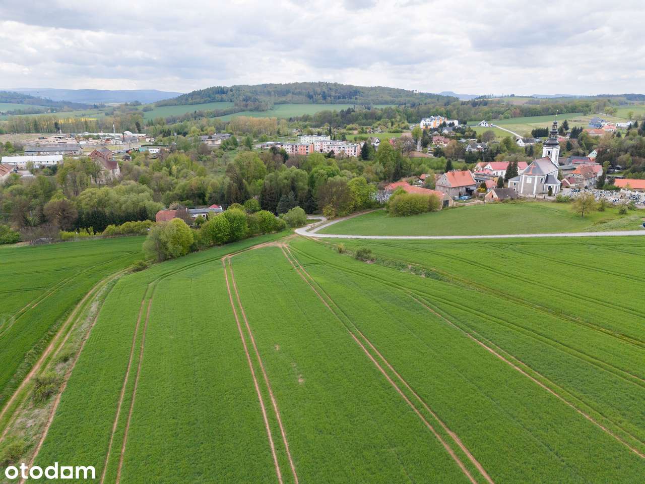 Działka na wzgórzu/ nowo powstające osiedle-5