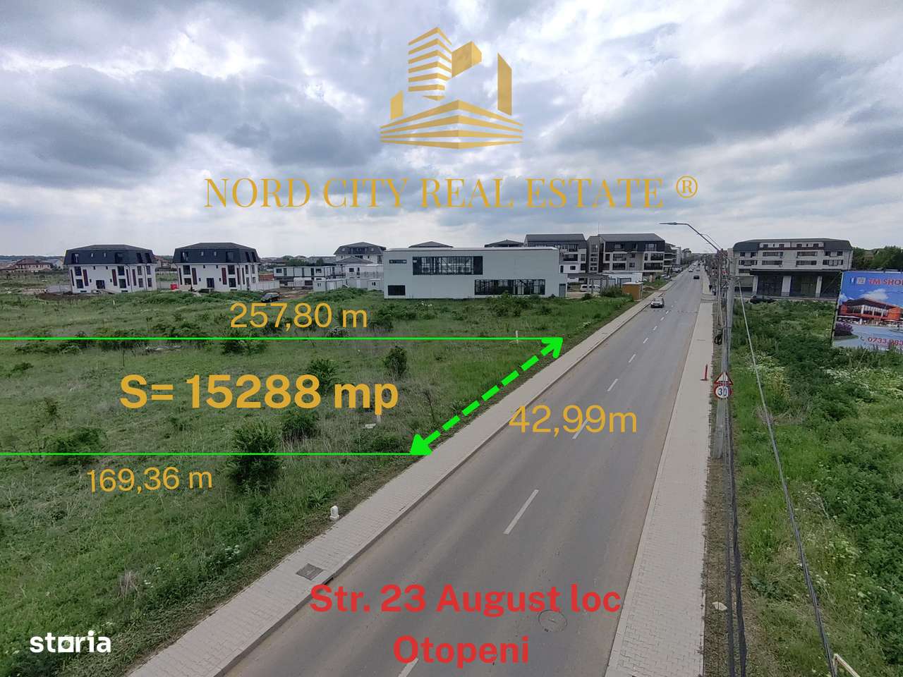 Teren Otopeni | Loturi Otopeni | 15000 mp | 10000 mp | str. 23 August - Imagine principală: 1/7