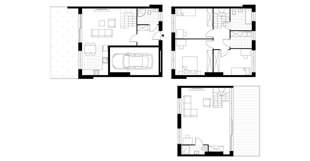 5-pokojowy dom 133m2 + ogródek Bezpośrednio - Pełny obrazek: 5/8