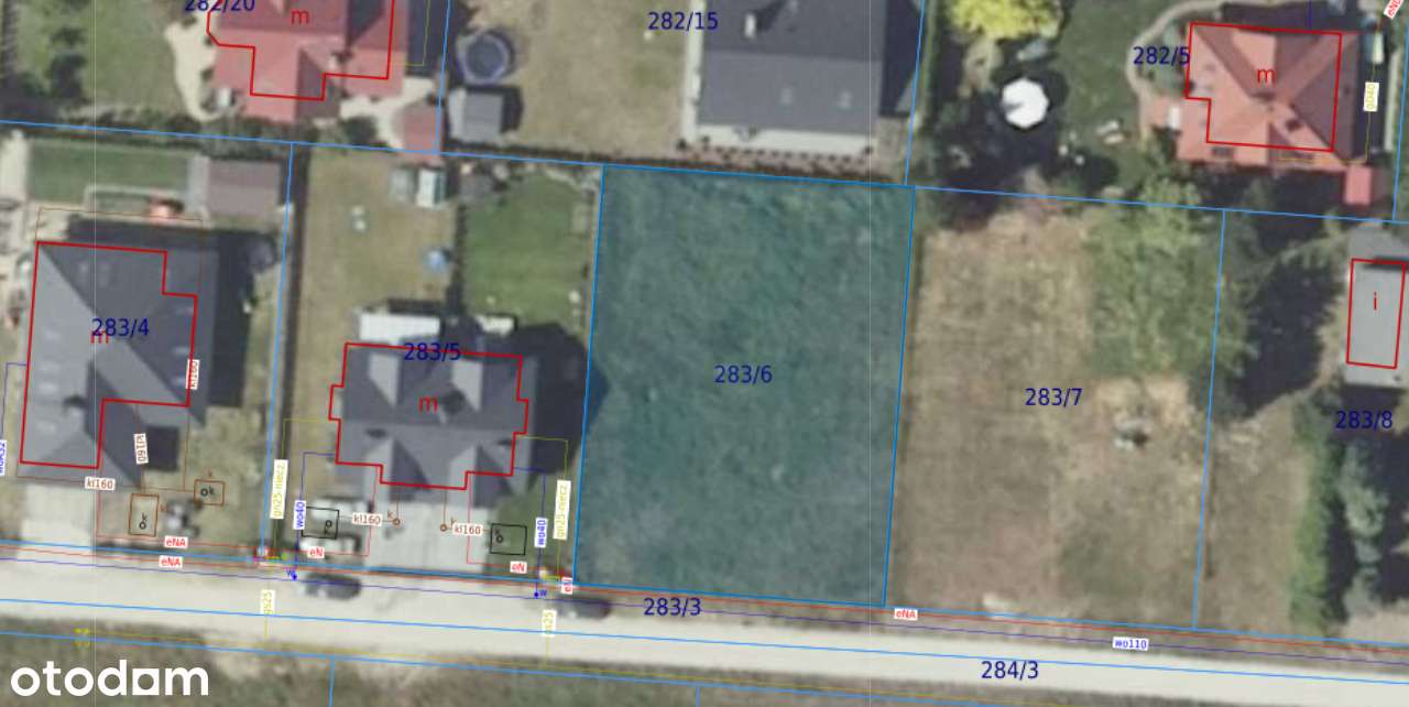 Działka budowlana/ Wisznia Mała/ pod bliźniaka lub jednorodzinny - Pełny obrazek: 2/5