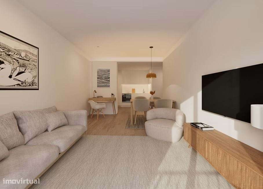 Estúdio | Nova construção | Costa Cabral | Terraço | Garagem - Grande imagem: 5/17