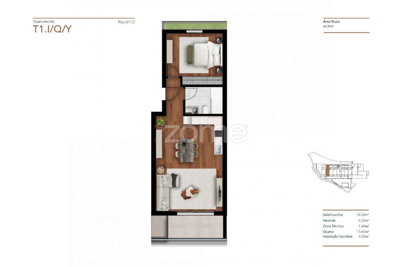 Apartamento T1 K, Santa Luzia, Funchal-38