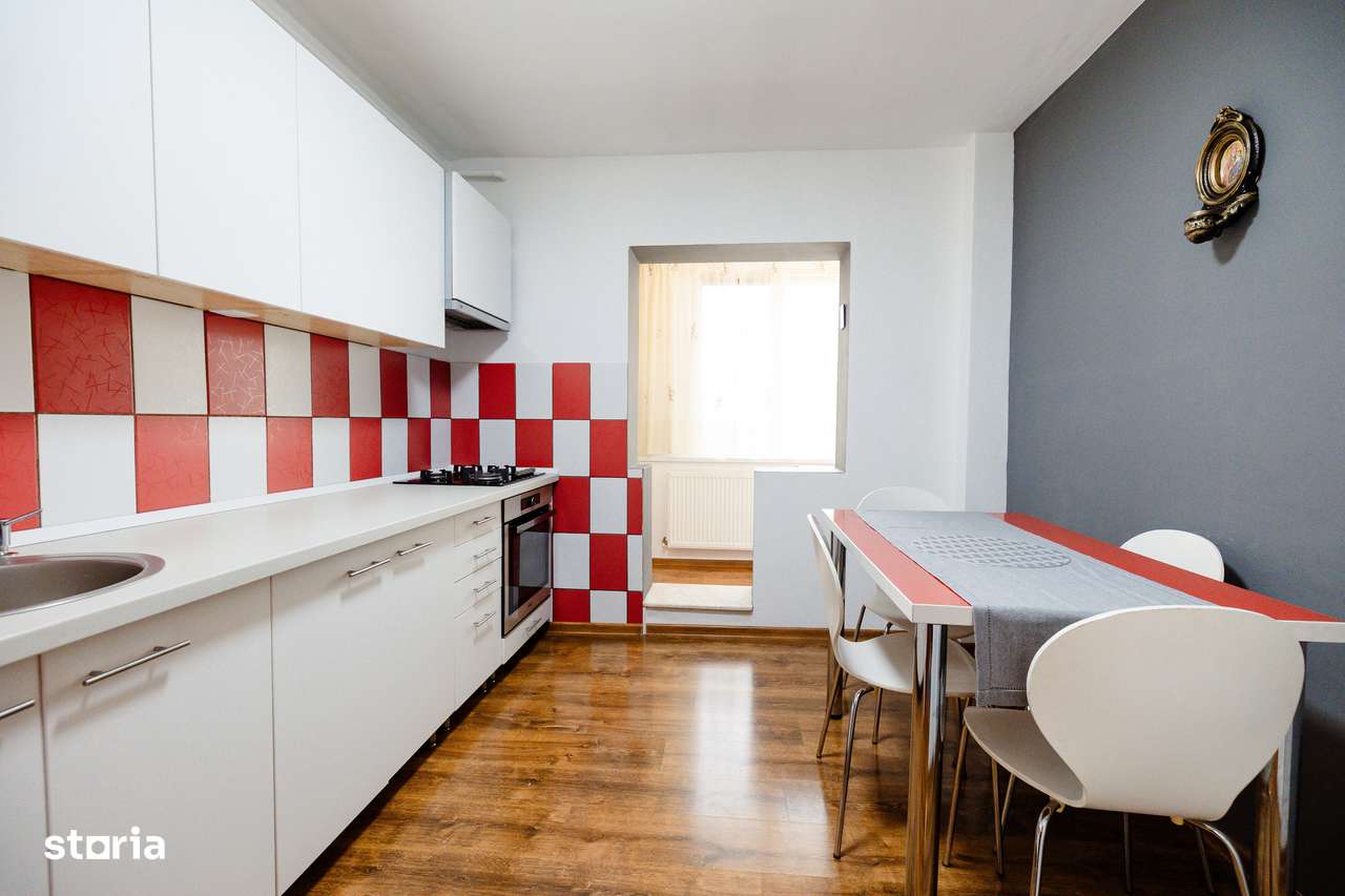 Apartament 2 camere decomandat, centrala, etaj 3 - Alfa-2