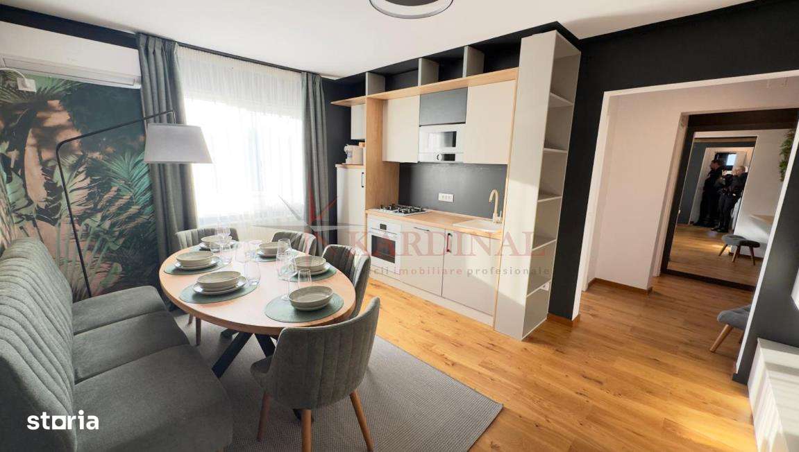 Apartament 3 camere Astra/Saturn complet renovat, mobilat lux - Imagine principală: 2/9