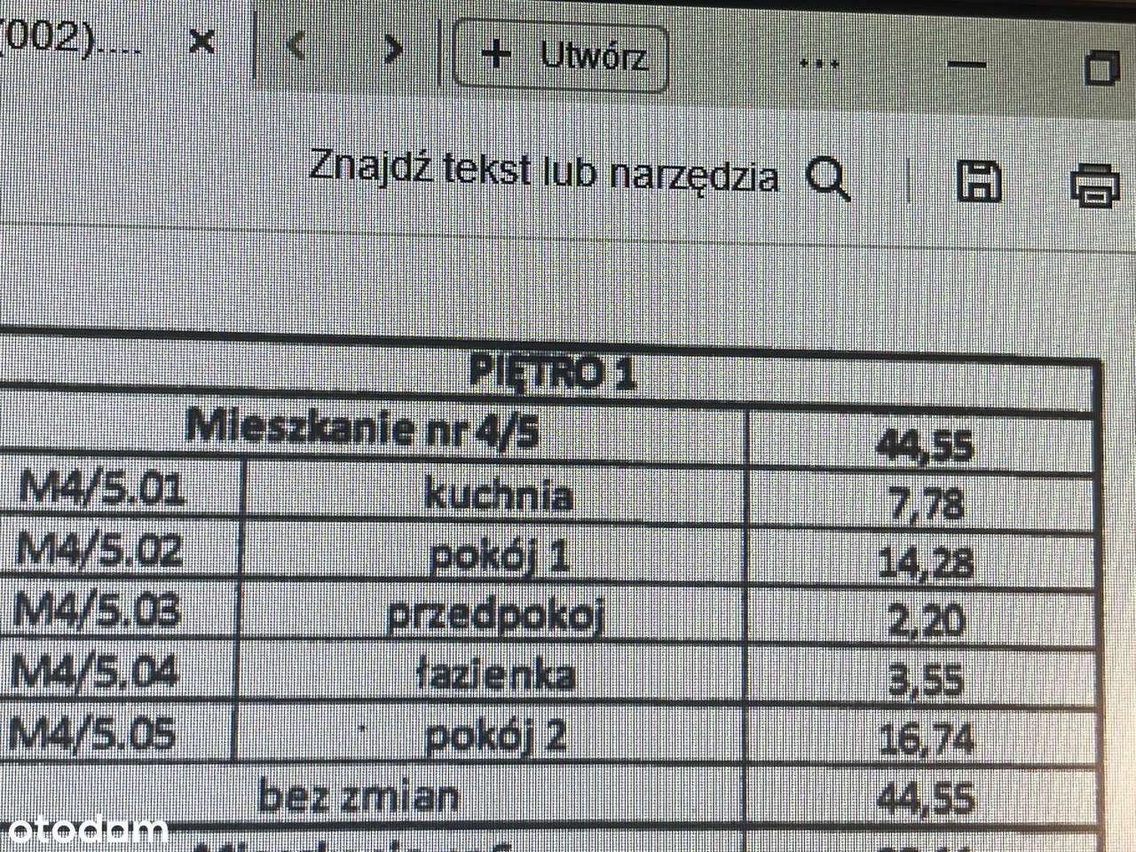 Mieszkanie w kamienicy ( centrum Pabianic) - Pełny obrazek: 5/5