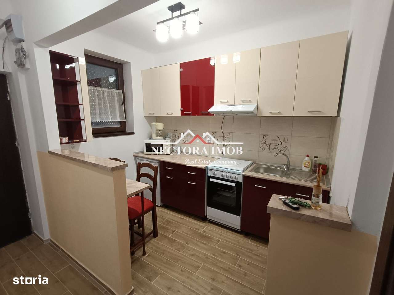 NECTORA IMOB-Apartament 1 camera, Ultracentral, 32 mp, mobilat/utilat - Imagine principală: 4/12