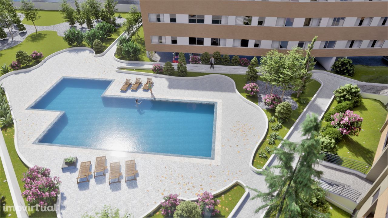 Apartamento T3 Novo em condomínio privado com piscina - Ofir