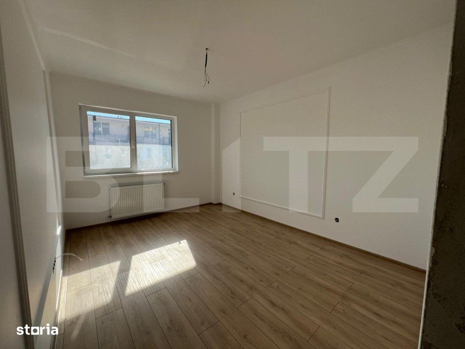 Apartament 3 camere, 69 mp, parcare, terasa 62 mp, finisat, zona Regal