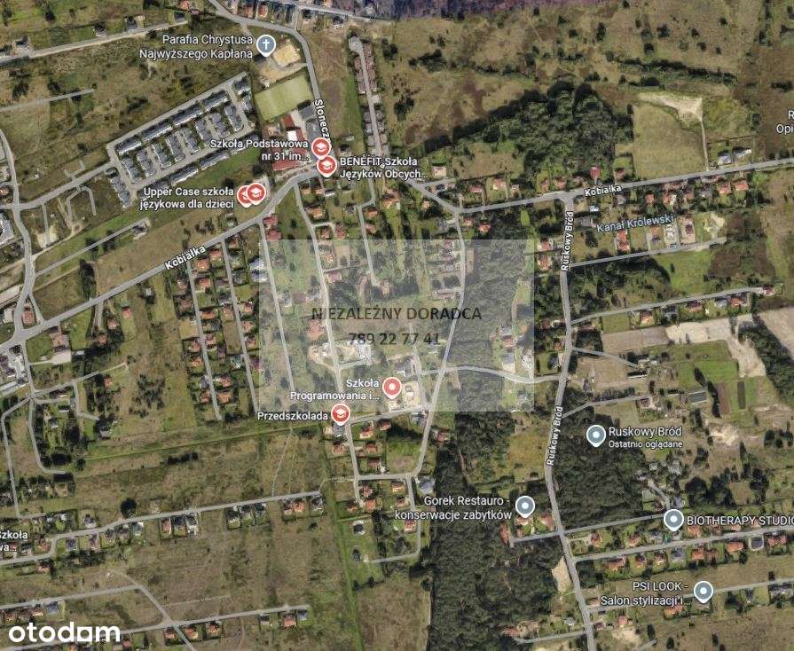 Ruskowy Bród, teren pod 16 segmentów-4