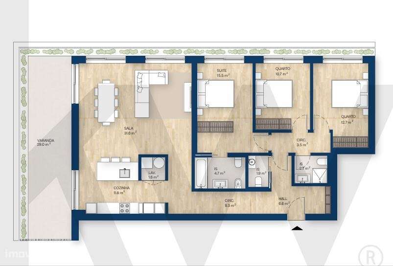 Novo T3.  Viver o Douro. Um privilégio reservado a poucos. - Grande imagem: 4/12