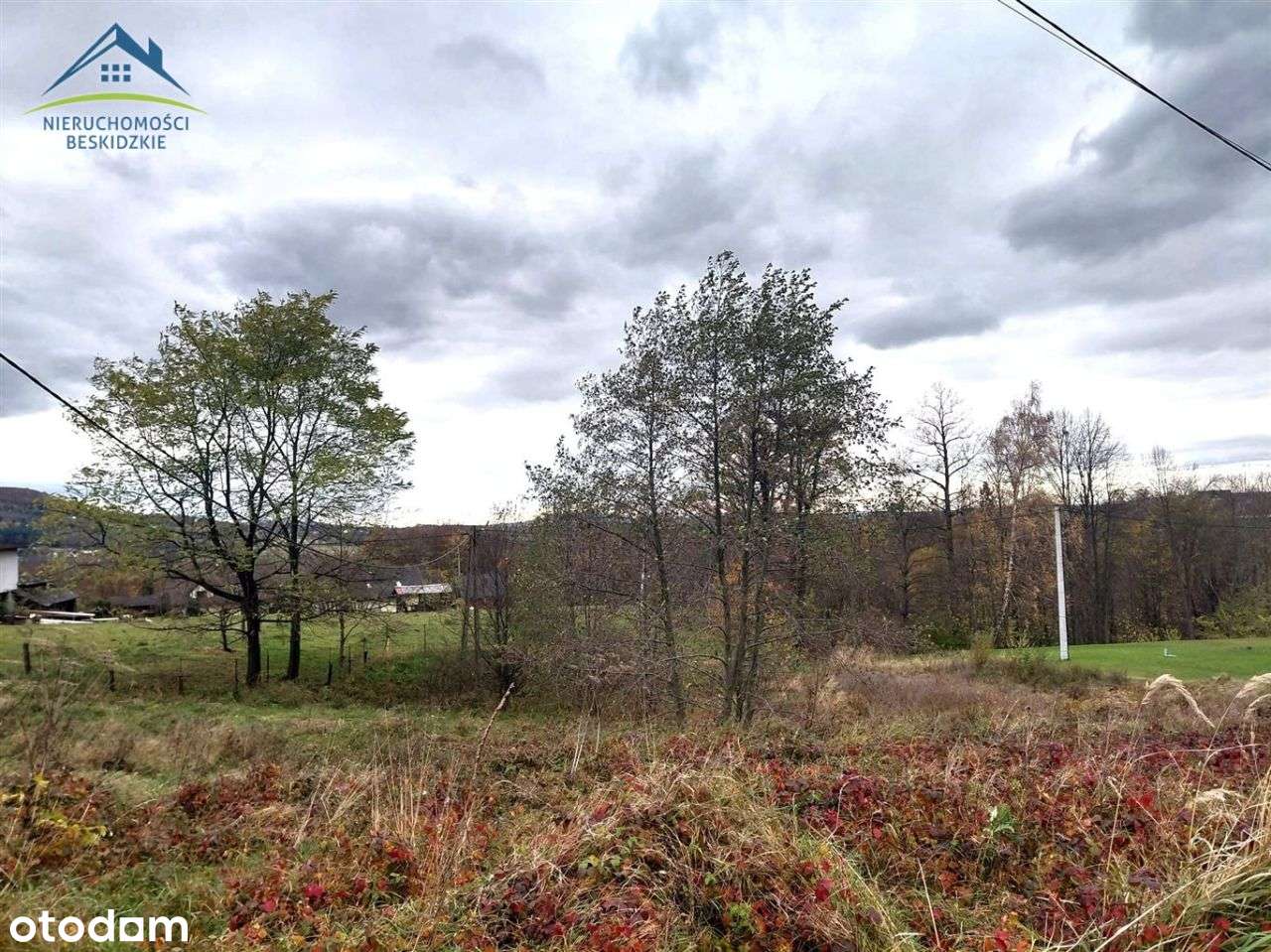 Wysoko położona, widokowa działka w Brennej-5