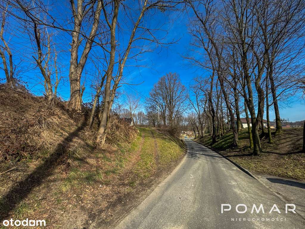 Duża działka w spokojnej okolicy! Tu jest pięknie!-7