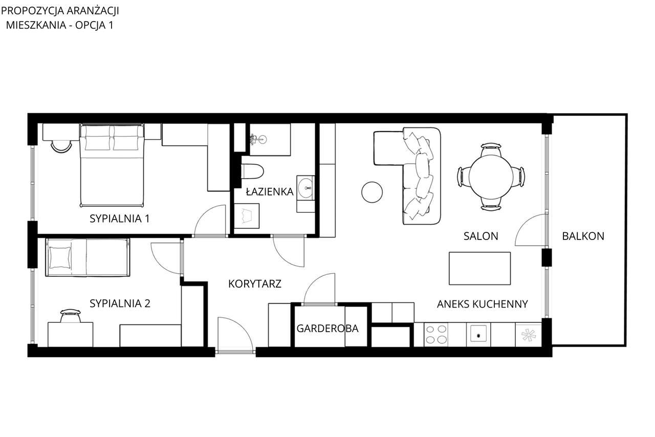 Uroczy APARTAMENT z dużym BALKONEM niedaleko MALTY - Pełny obrazek: 5/18