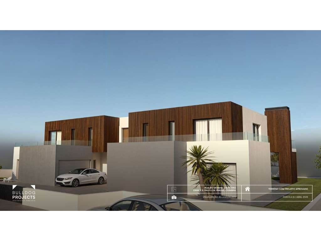 Parcela B | Terreno com projeto para Moradias T4-9