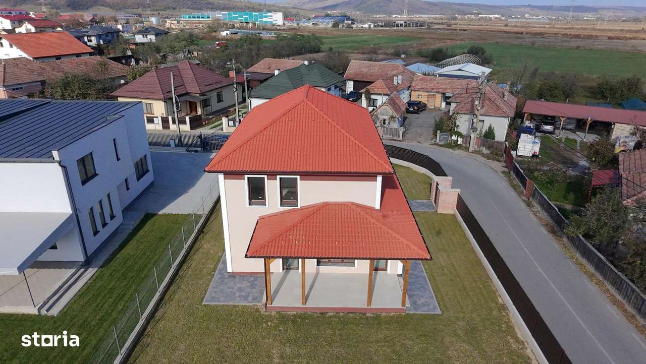 Casa individuala 5 cam P+E, sup.utila 152 mp, teren 601 mp Apahida - Imagine principală: 5/15