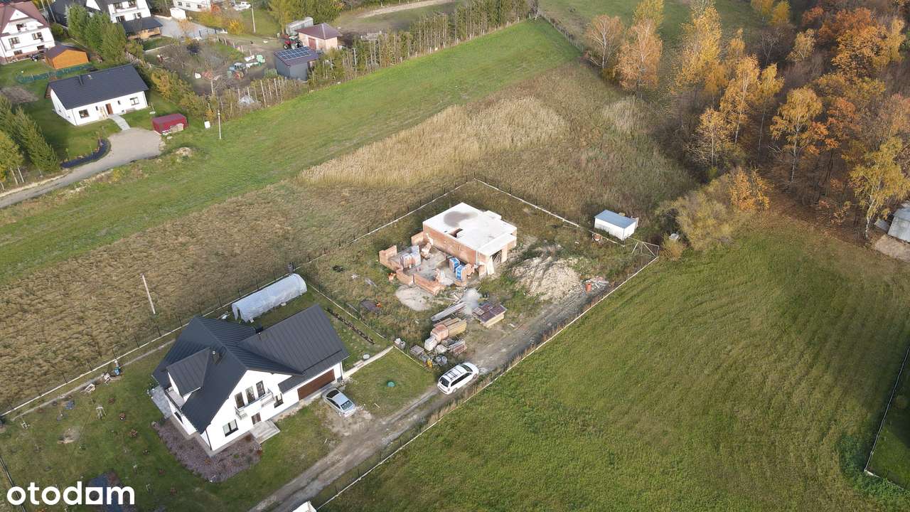 Nowoczesny bliźniak w Mordarce z widokiem na góry-1