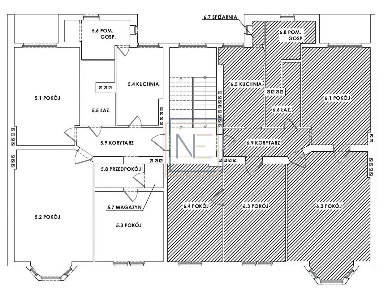 M5-109,38 m2 z dużym potencjałem na dwa mieszkani-2