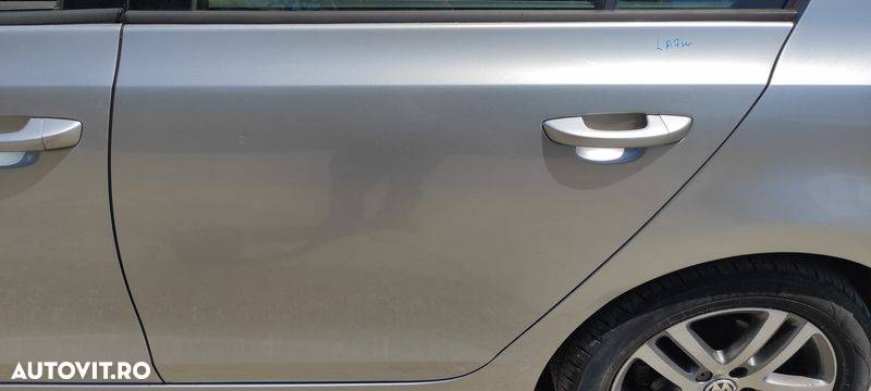 Usa Usi Portiera Portiere Stanga Spate Dezechipata VW Golf 6 Hatchback 2008 - 2014 Culoare LA7W - 1
