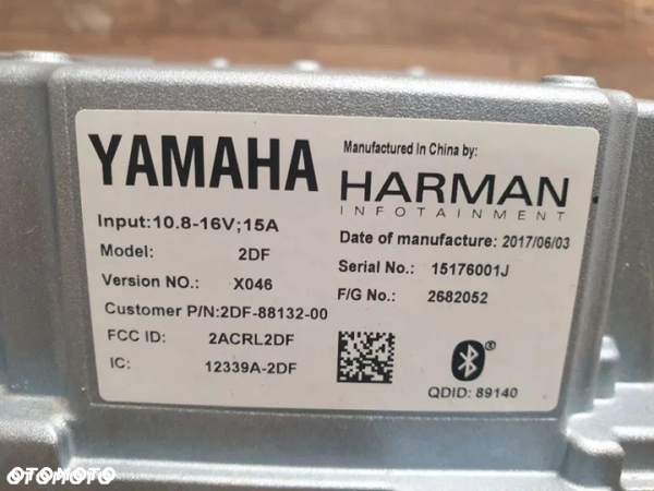 Audio system harman amplituner Yamaha XV1900 CFD Star Eluder Venture - 5