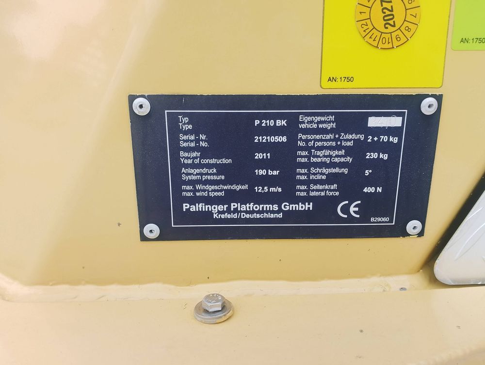Podnośnika koszowy Zwyżka Pilot bdb stan 21 metrów OGON ! - zdjęcie 12