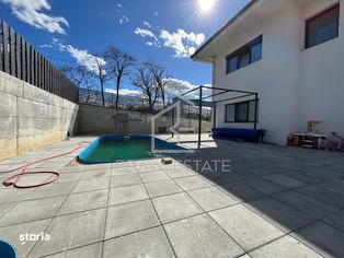 Casa 120 mp, 4 camere, 3 bai, curte 524 mp, piscină încălzită, Apahida