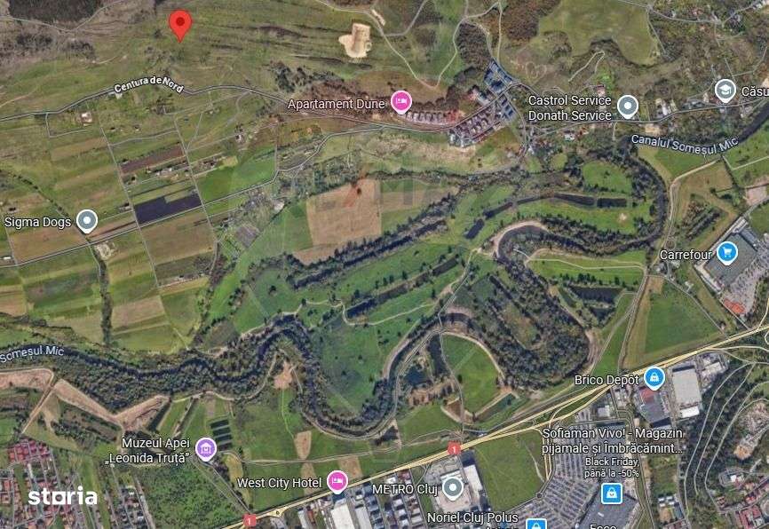 Teren intravilan de vânzare - zona Donath-Florești, PUZ aprobat.-0