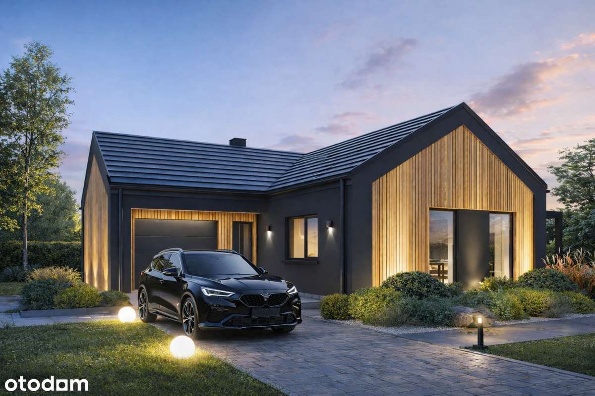 Niepowtarzalny dom w stylu nowoczesnej stodoły –Skopanie, ul. Mielecka-0