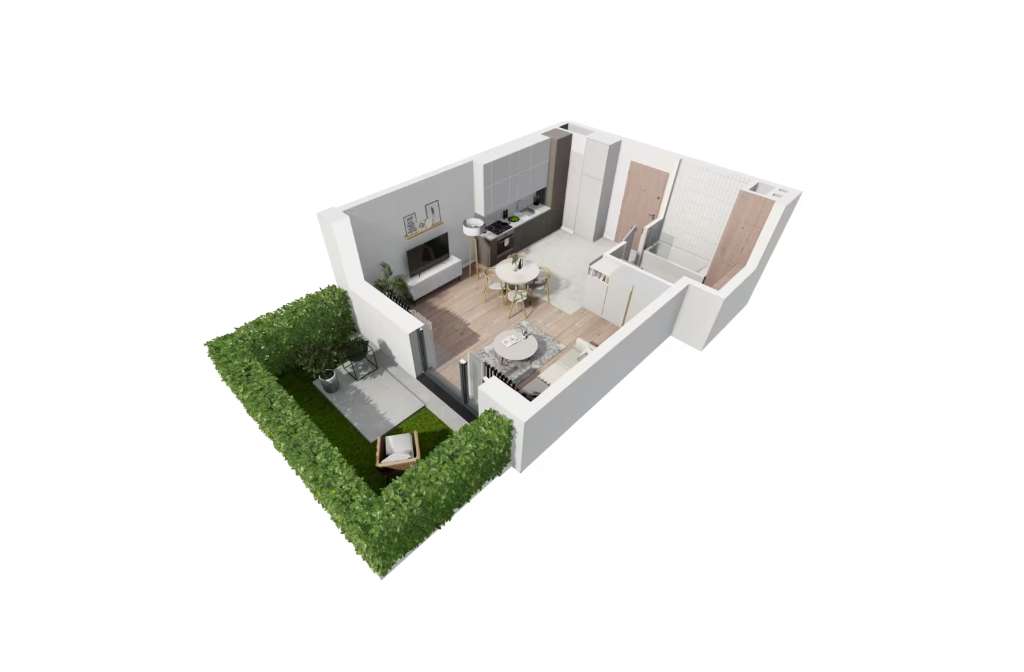 KAWALERKA | 32m2+Ogródek | Strefa Coworking | Blisko Sklep i Tramwaj-8