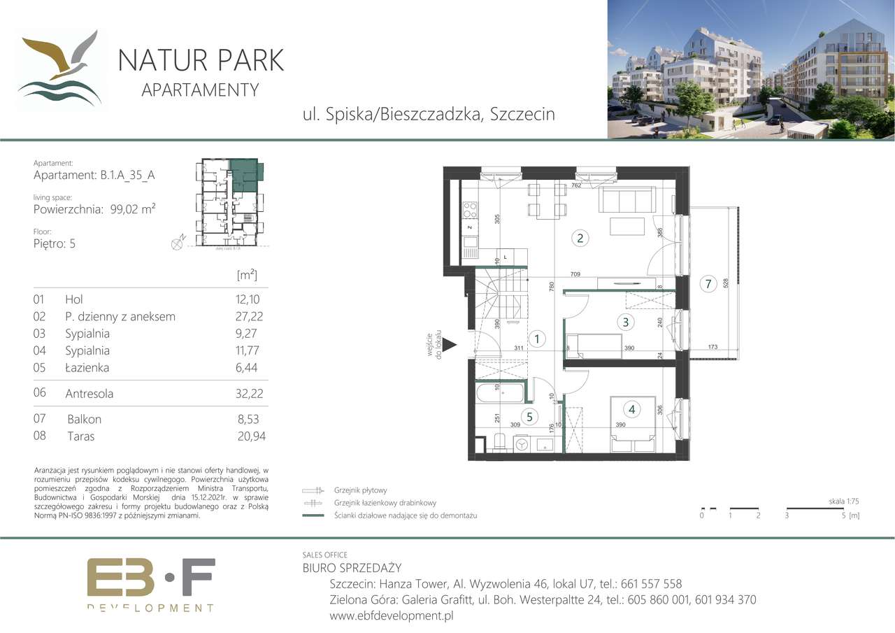 Natur Park | apartament 3-pok. | A_35 - Pełny obrazek: 2/8