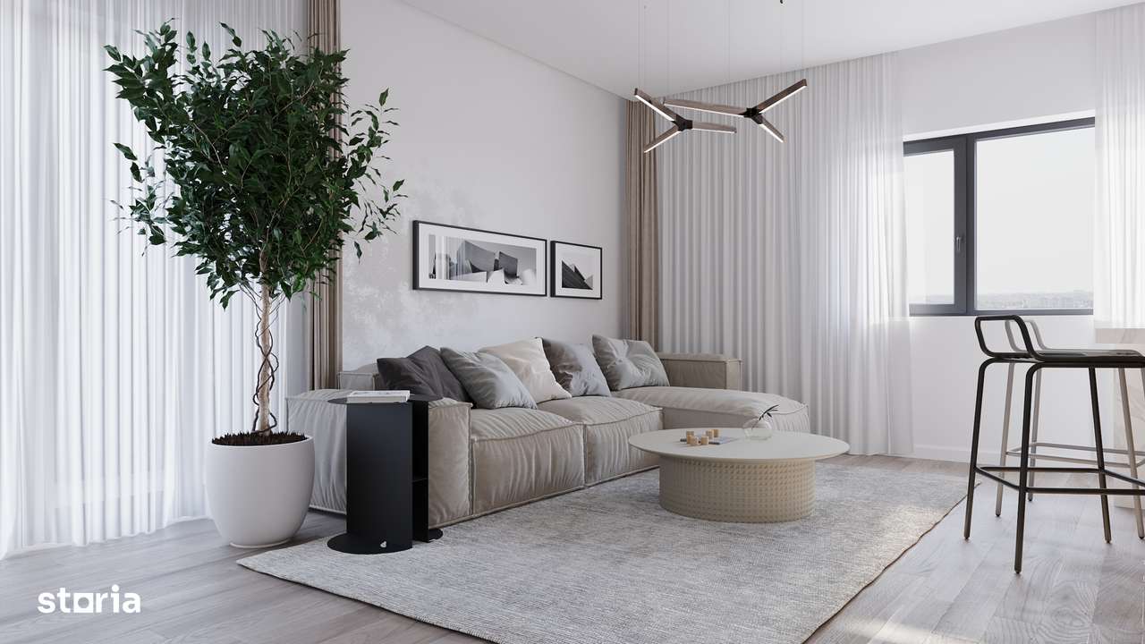 Apartament 2 camere-2 locuri de parcare, Ivory Residence, comision 0% - Imagine principală: 3/20