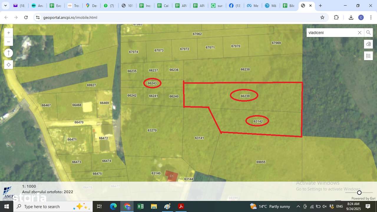 Teren intravilan zona Vladiceni, 4.800 mp, cu priveliște panoramică-3