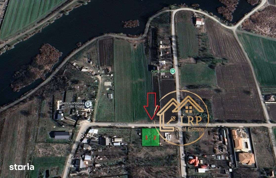 Dascalu-Creata-teren intravilan, str.Oituz, stradal, parcelabil - Imagine principală: 1/6