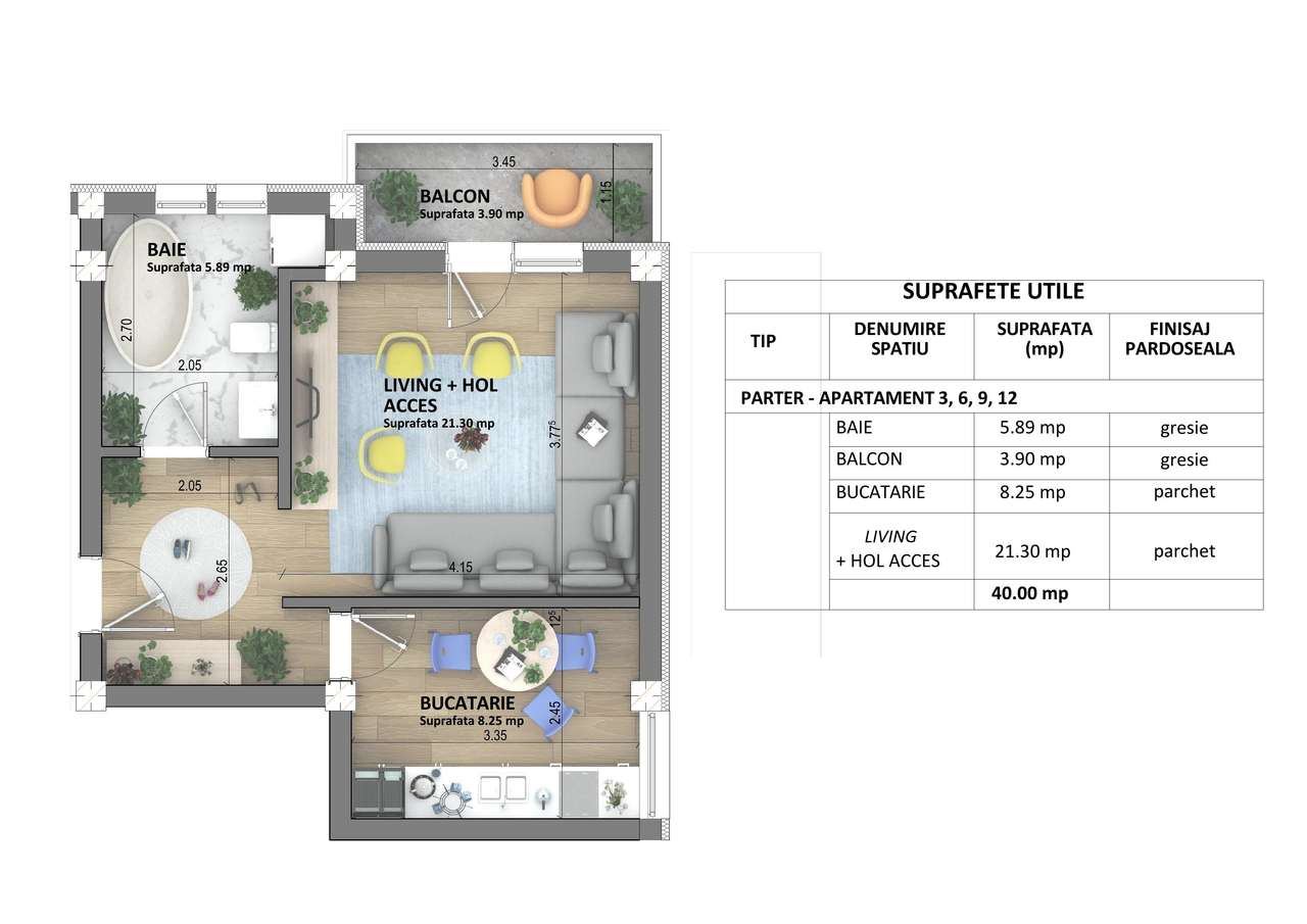 Apartamente Direct de la Dezvoltator - Imagine principală: 5/6