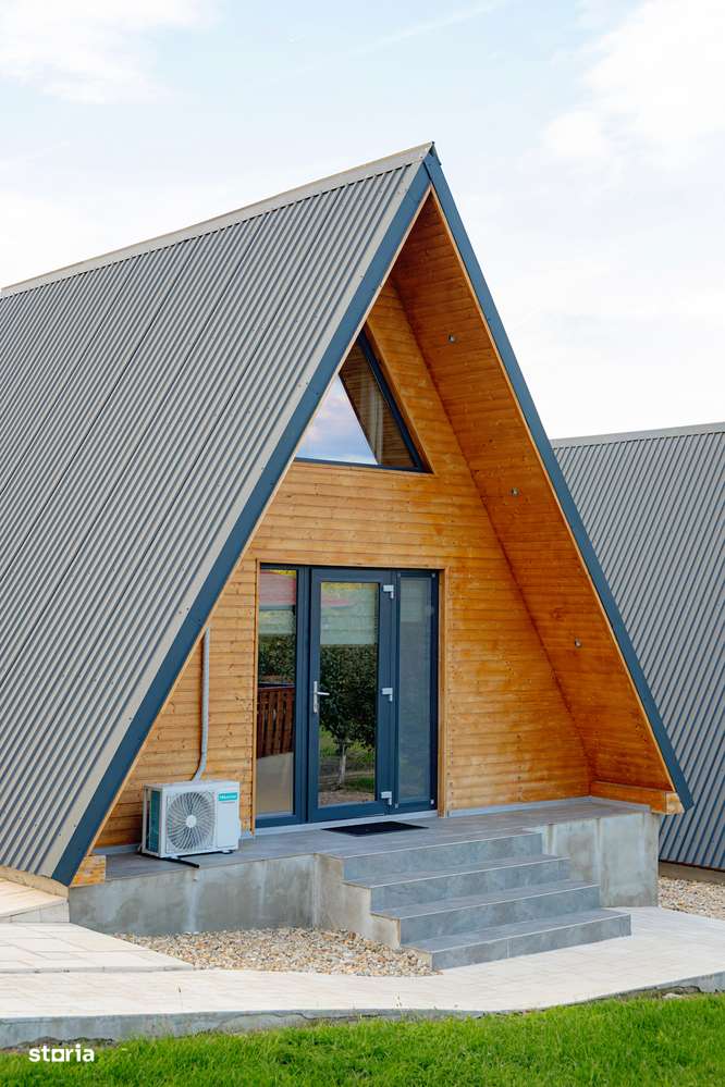 De vânzare – Business la cheie și casă rezidențială „Wild A-frame"-15