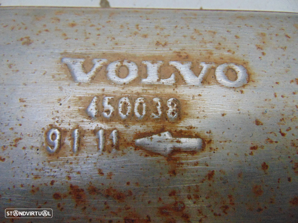 Volvo 480 TURBO tubo/panela de escape pequena - 4