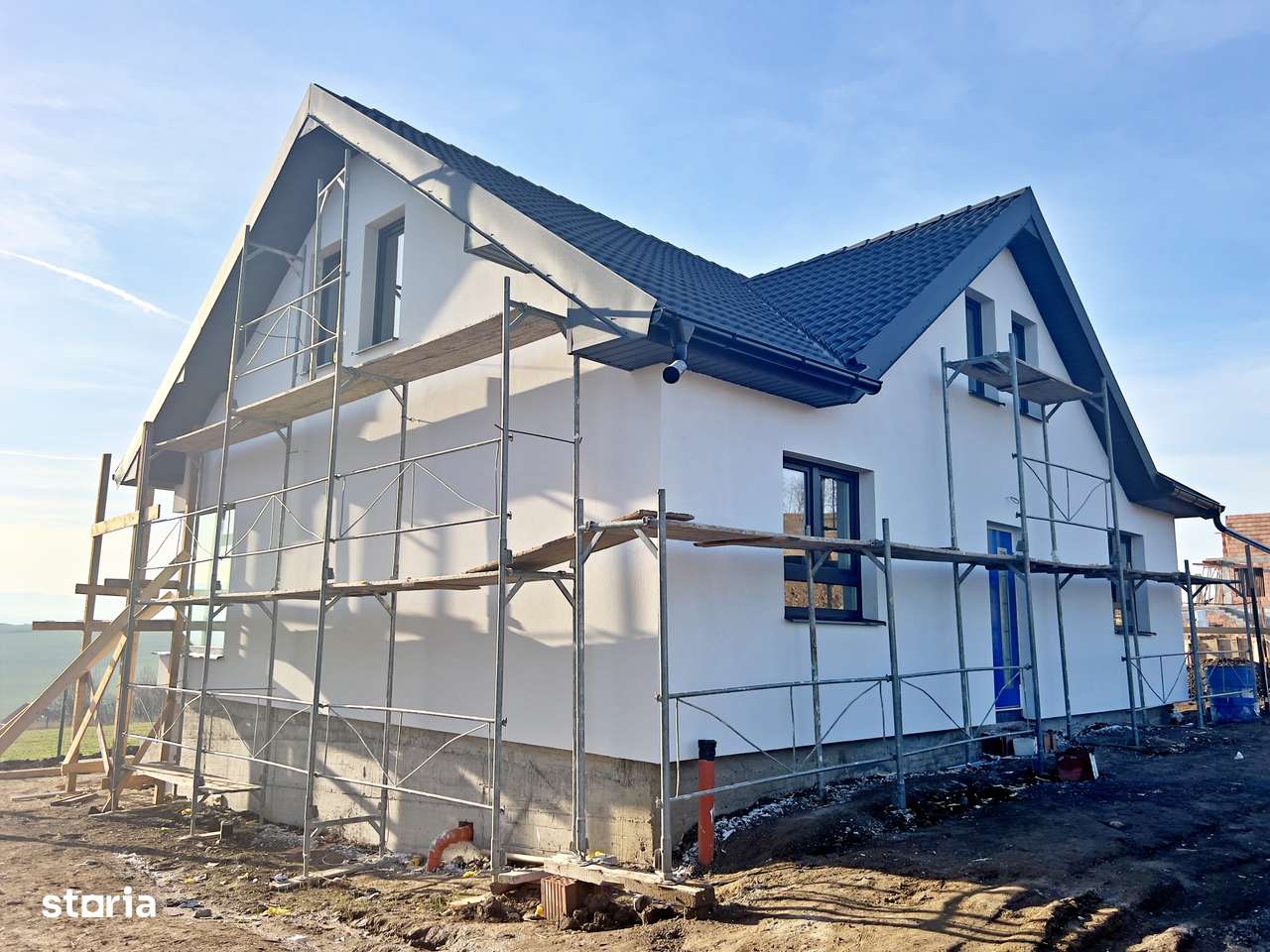 Casă unifamilială de vânzare–Șura Mare. Panoramă deosebită spre Sibiu - Imagine principală: 4/13