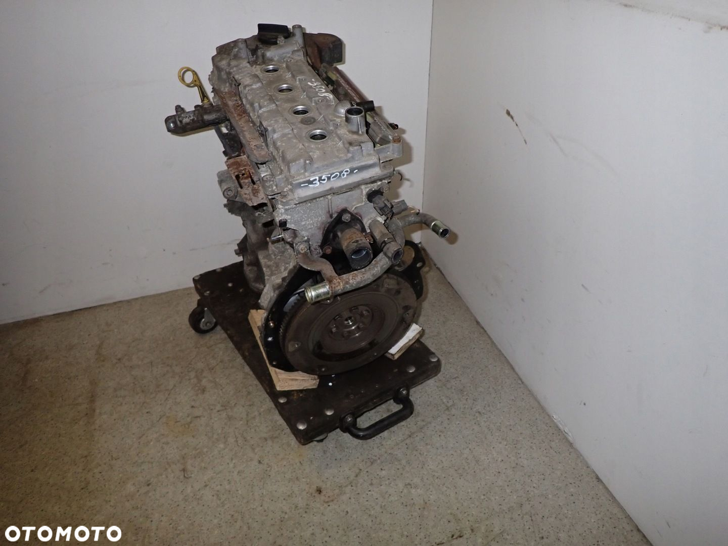 NISSAN MICRA K12 1.2i BENZYNA 02-09 SILNIK MOTOR CR12 - 5