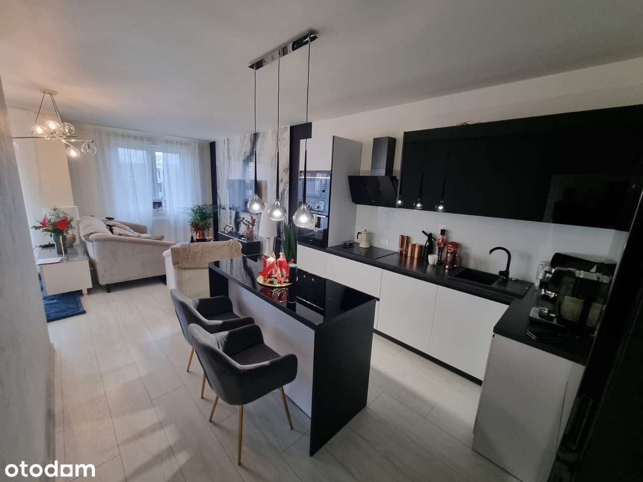 Wykończony i wyposażony Apartament w stylu Glamour z garażem!-4