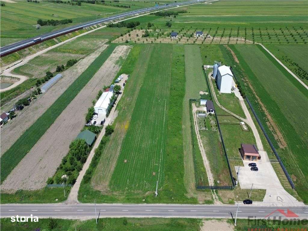Teren 14.300 mp, D=50 ml, langa nod autrostrada A7 - Imagine principală: 4/9