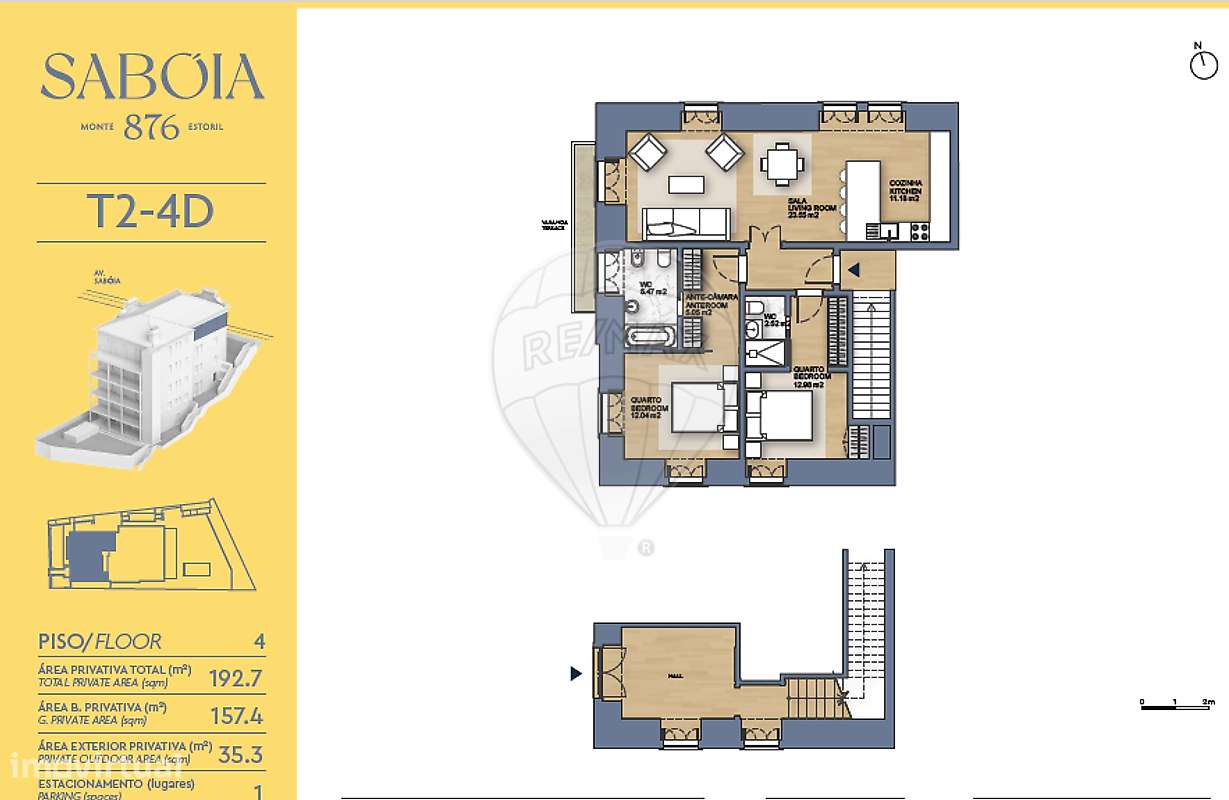 Apartamento T2 para venda - Grande imagem: 4/4