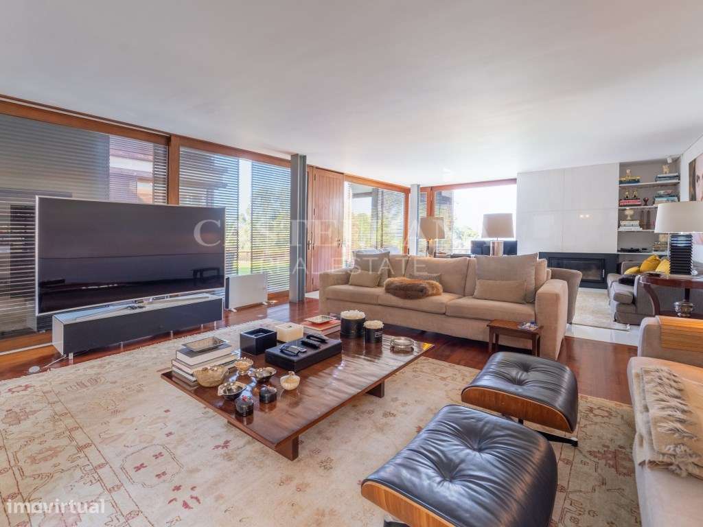 Moradia T6 com vista rio/mar piscina e jardim na Afurada - Grande imagem: 4/47