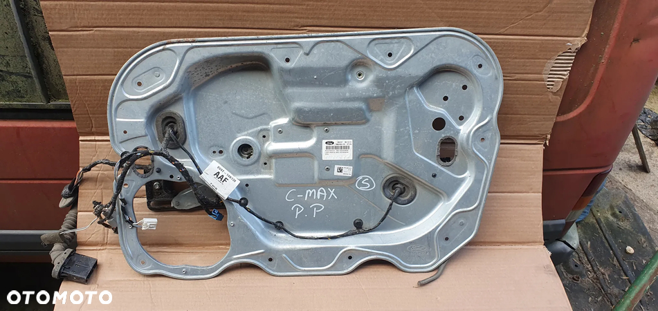 Mechanizm podnośnik szyby prawy przód Ford C-MAX 7M51-R045H16-A - 2